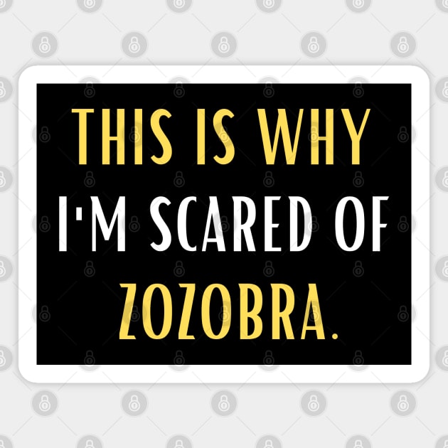 This is why i'm Scared of zozobra. Magnet by Abdulkakl